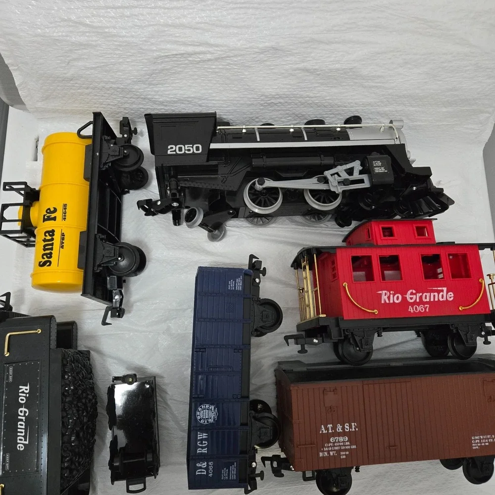 Complete Vtg EZTEC Grand Canyon Express G Gauge RC Train Set 2050 Untested Lot